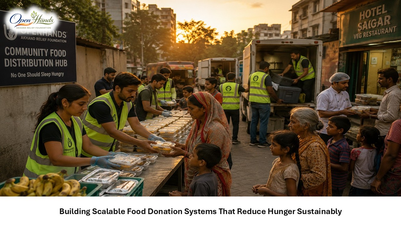 Building Scalable Food Donation Systems That Reduce Hunger Sustainably