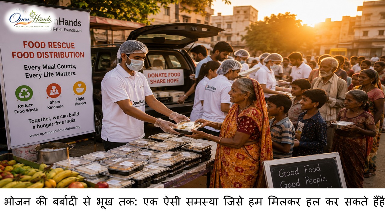 भोजन की बर्बादी से भूख तक: एक ऐसी समस्या जिसे हम मिलकर हल कर सकते हैं