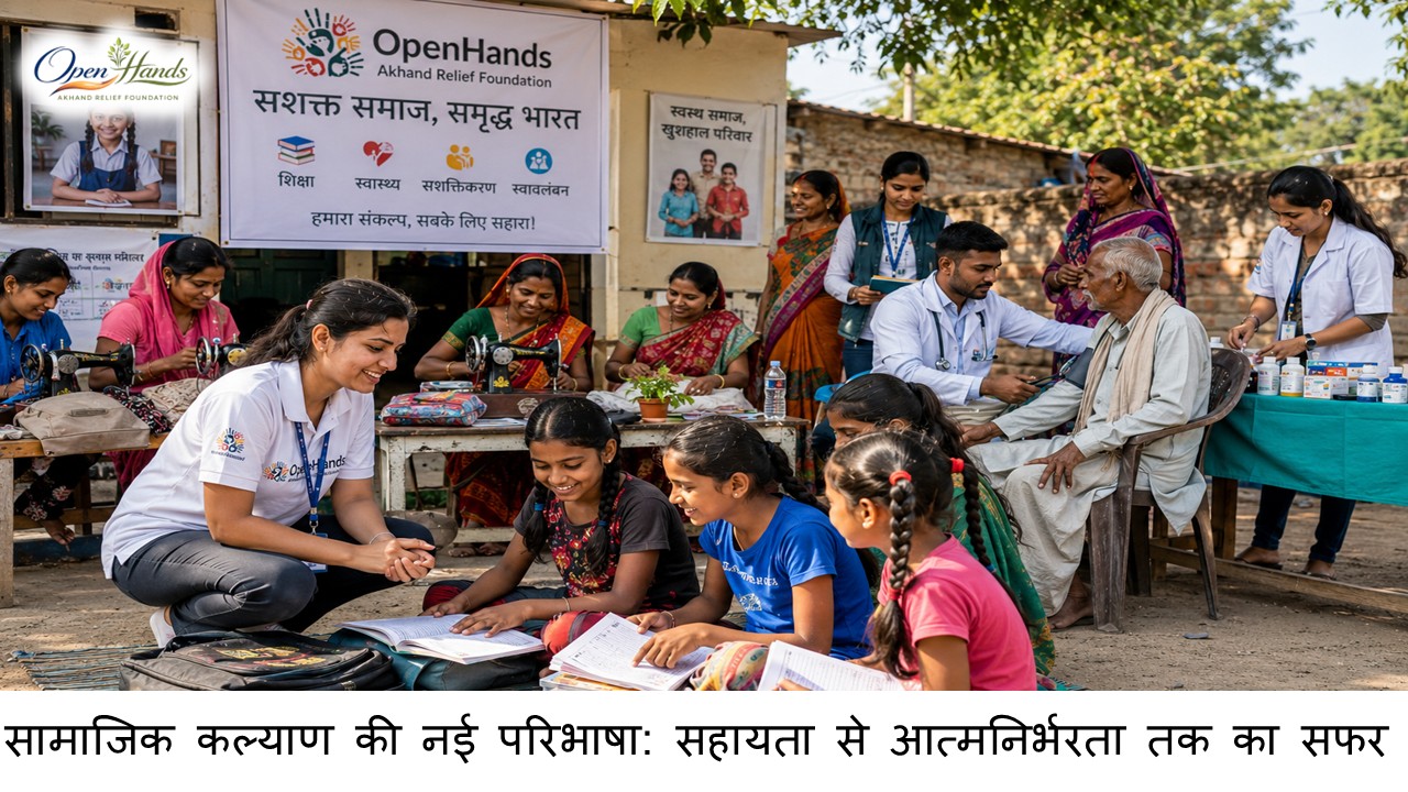सामाजिक कल्याण की नई परिभाषा: सहायता से आत्मनिर्भरता तक का सफर
