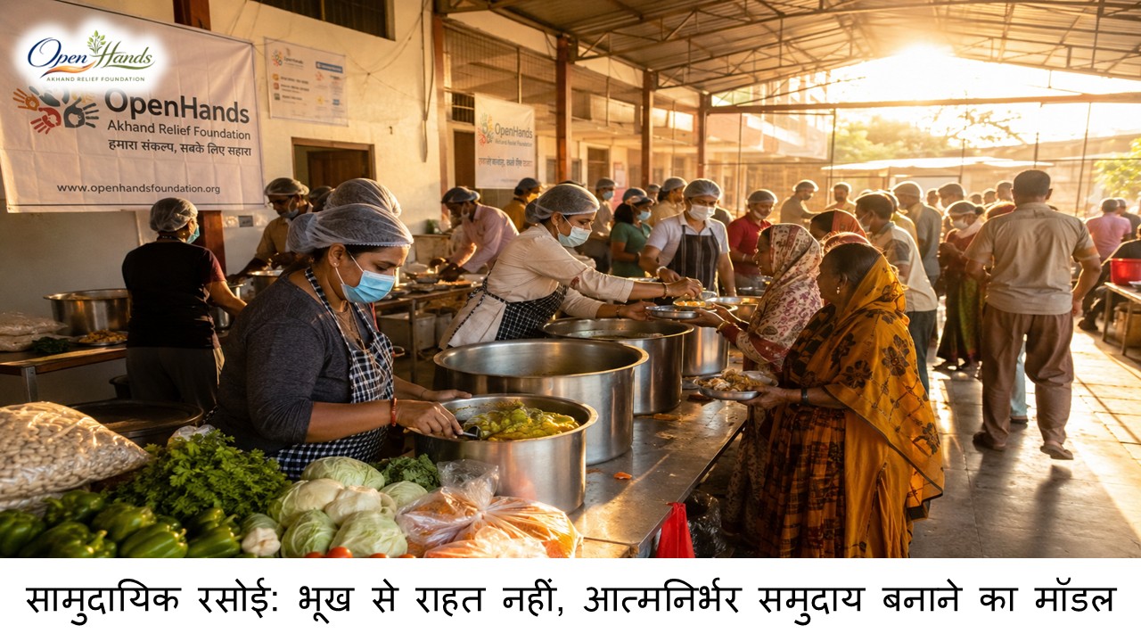 सामुदायिक रसोई: भूख से राहत नहीं, आत्मनिर्भर समुदाय बनाने का मॉडल